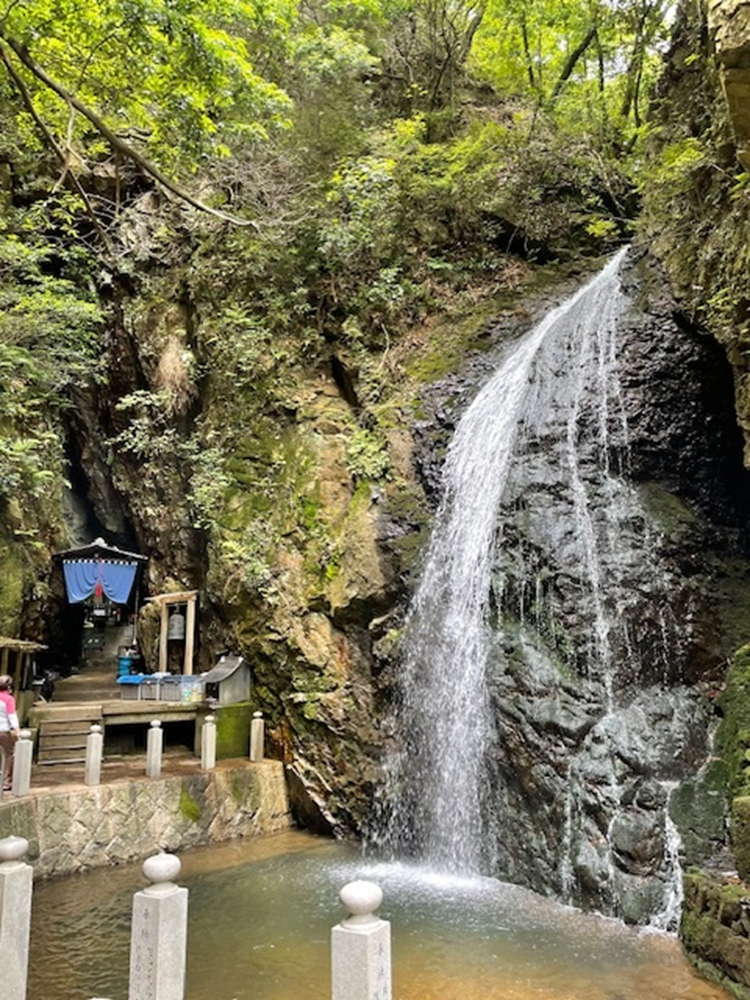 最明寺の滝